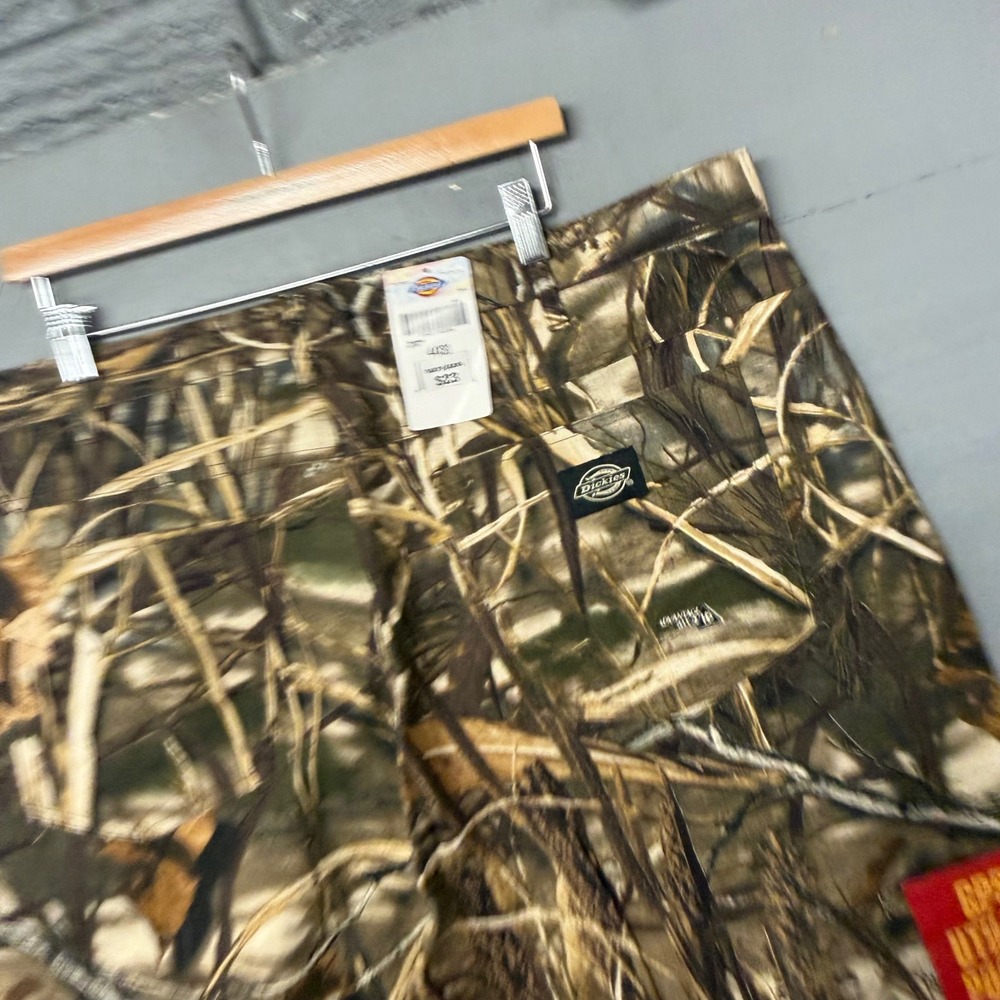 Dickies Mens Advantage Max-4 Camo Utility Pants 44x30 GPS‎ Pocket New